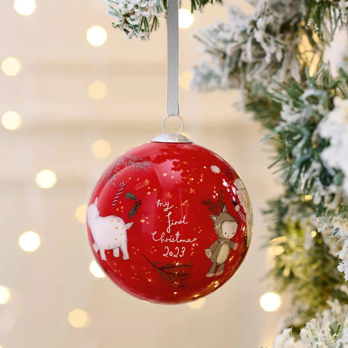 Mamas & Papas My First Christmas Bauble - Red – Millie & Ralph