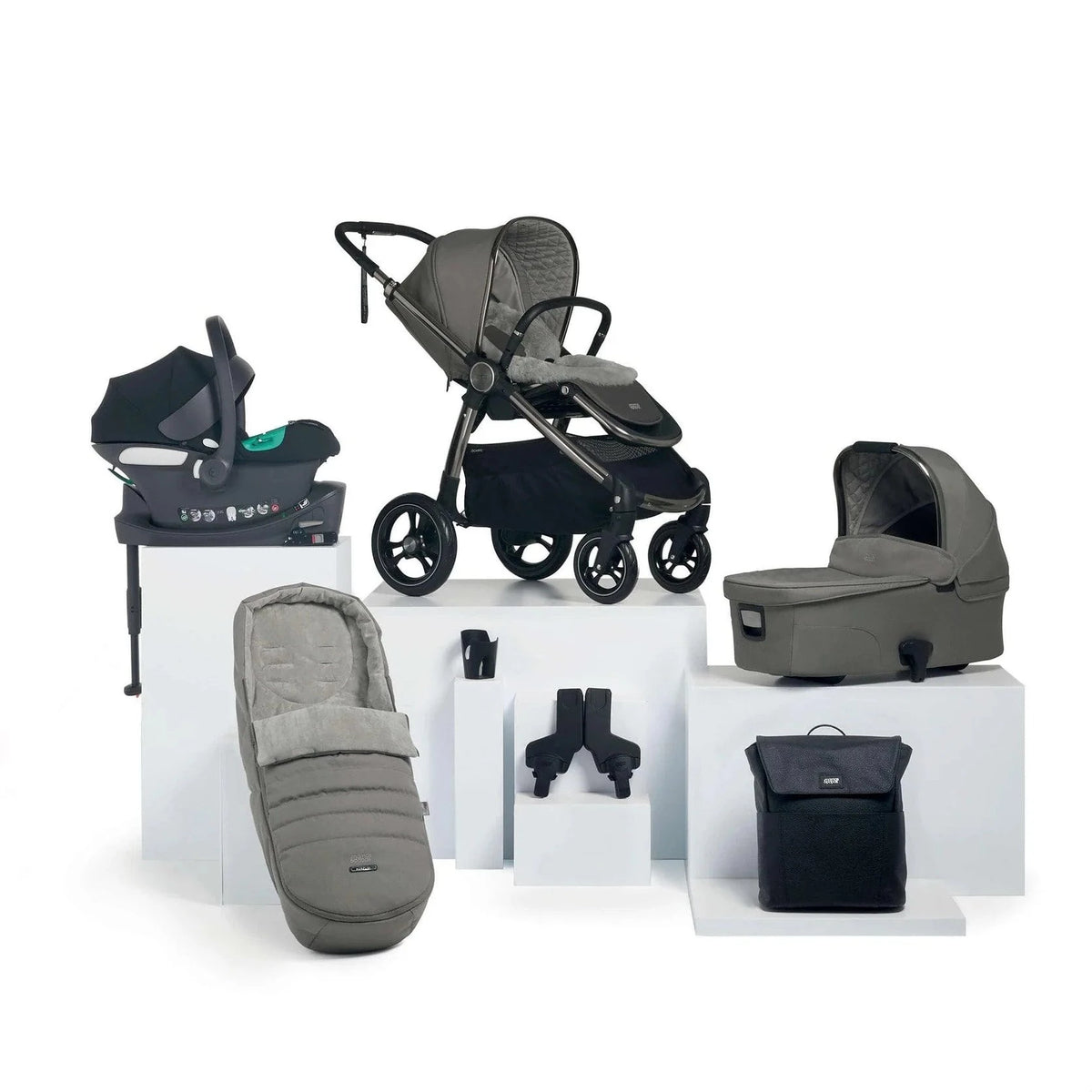 Mamas & Papas Ocarro Complete Bundle With Cybex Aton B2 Carseat & Base ...